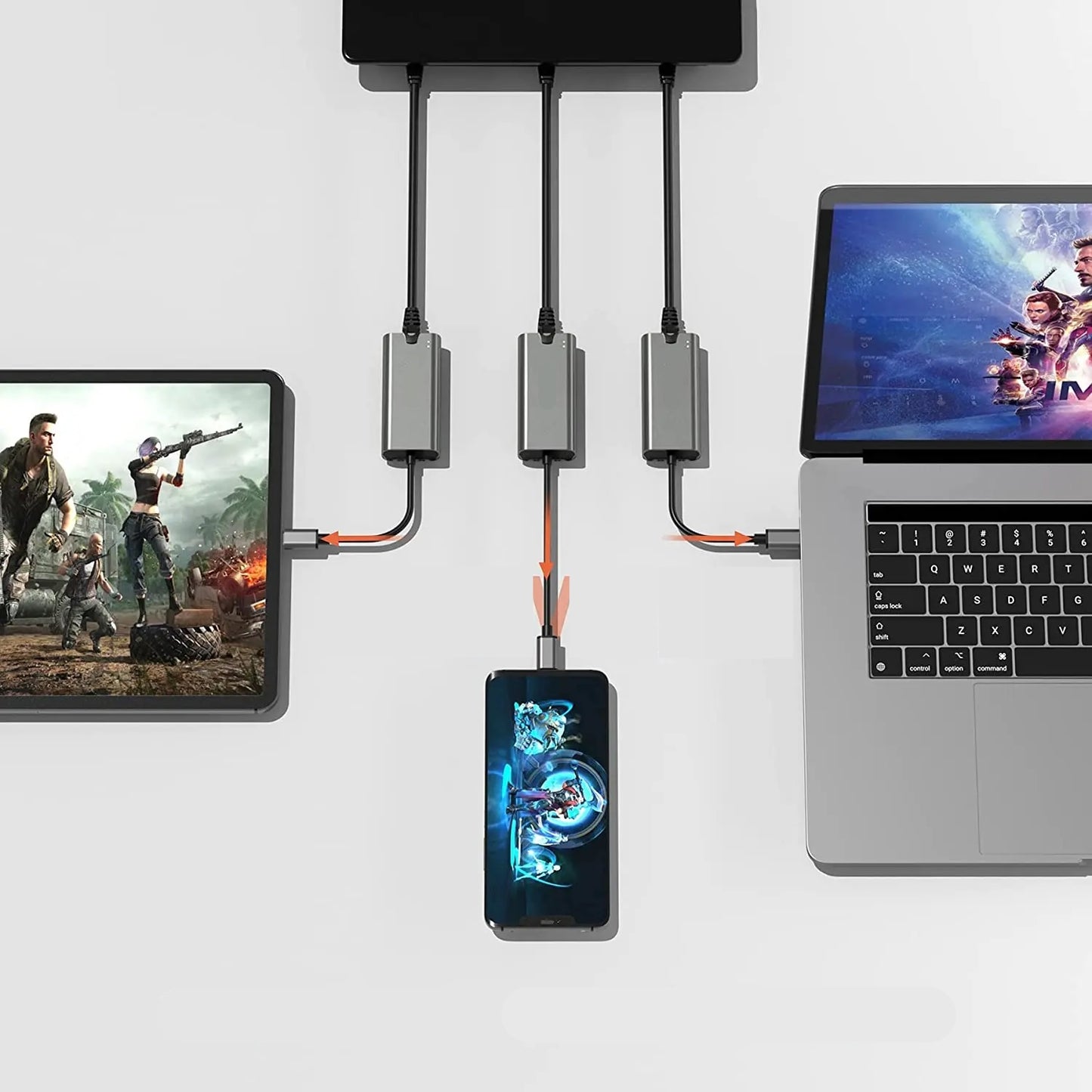 Adaptateur Internet filaire 2,5 Gbps USB-C