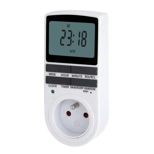 Interrupteur électronique programmable anti-electrosmog