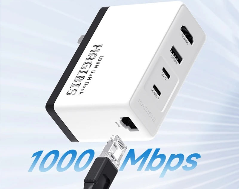 Chargeur Multifonction Internet filaire 1 Gbps