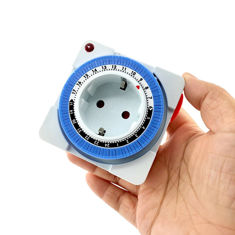 Interrupteur compact mécanique programmable anti-electrosmog
