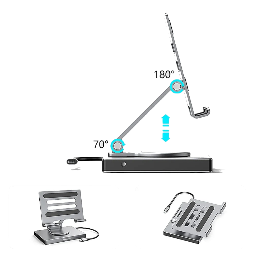 Station multi-fonction Internet filaire USB-C